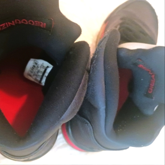 Jordan 5 Retro Satin Bred Black Red Basketball Sneakers Shoes - Picture 9 of 12
